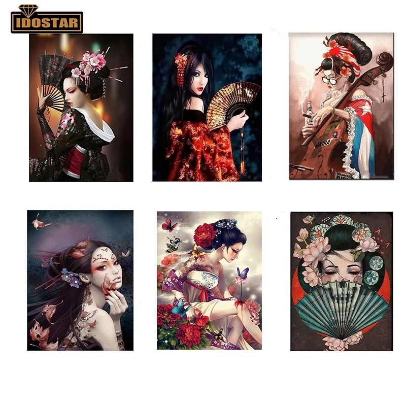 Полноразмерная/круглая Алмазная 5D картина сделай сам с квадратными/круглыми