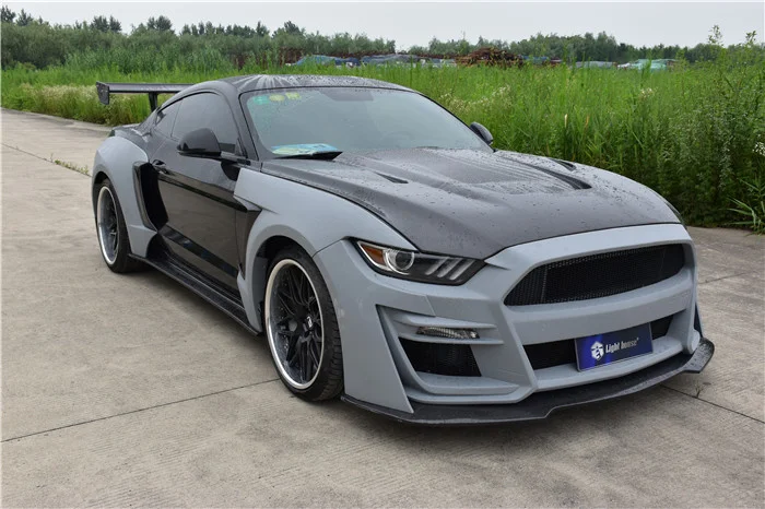 

Комплект для 15-18 заправляемых перфорированных и старых мустанских капюшонов из углеродного волокна