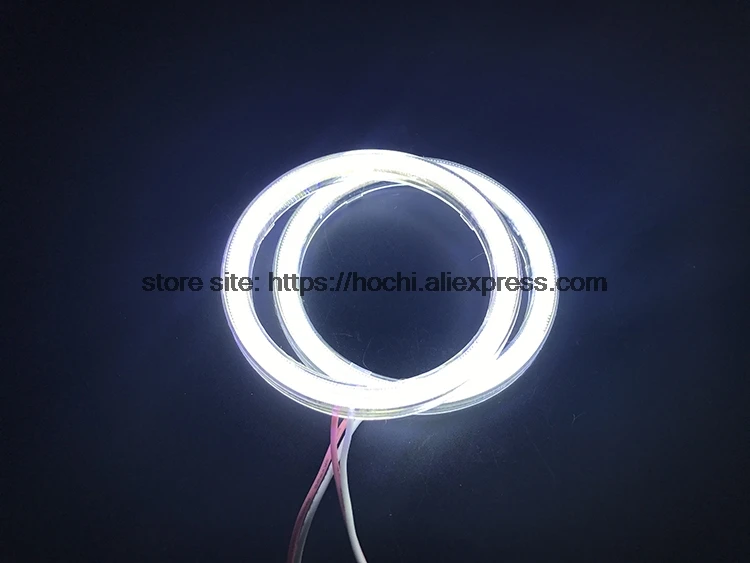 Для Smart Fortwo 2009 2010 2011 2012 2013 COB Led DRL Дневной свет Белый Halo Cob Led Ангельские глазки кольцо ошибок ультра яркий