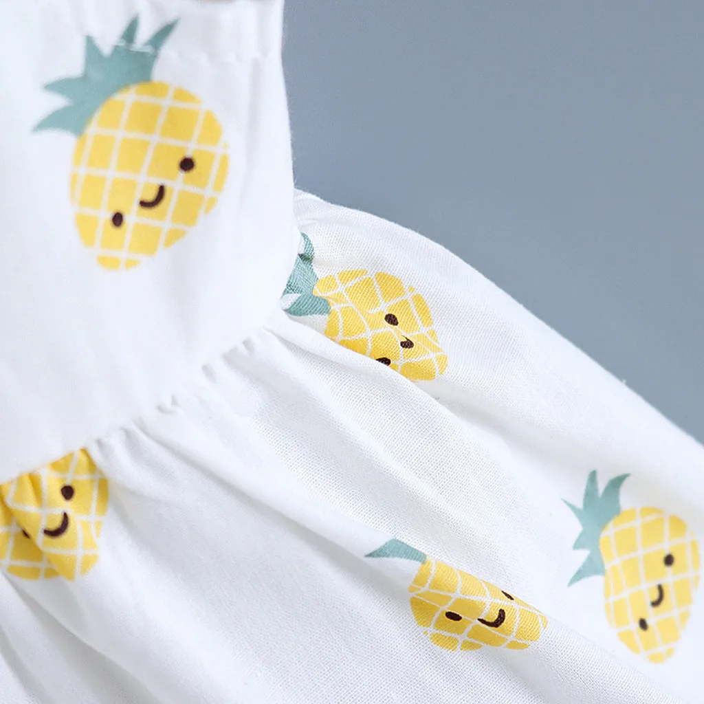 Новое летнее детское платье модные платья принцессы для маленьких девочек с