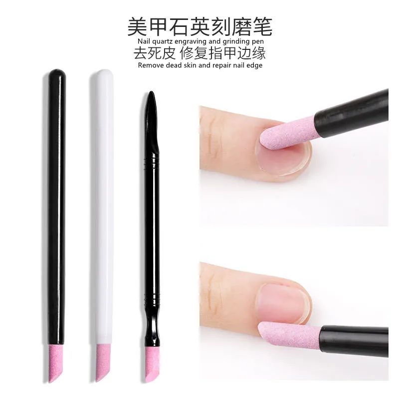 

Manicure Tool Engraving and Grinding Rod Ceramic Shi Ying Pen Manicure Exfoliating Nail Face Care Fine Grinding Rod Nail Files