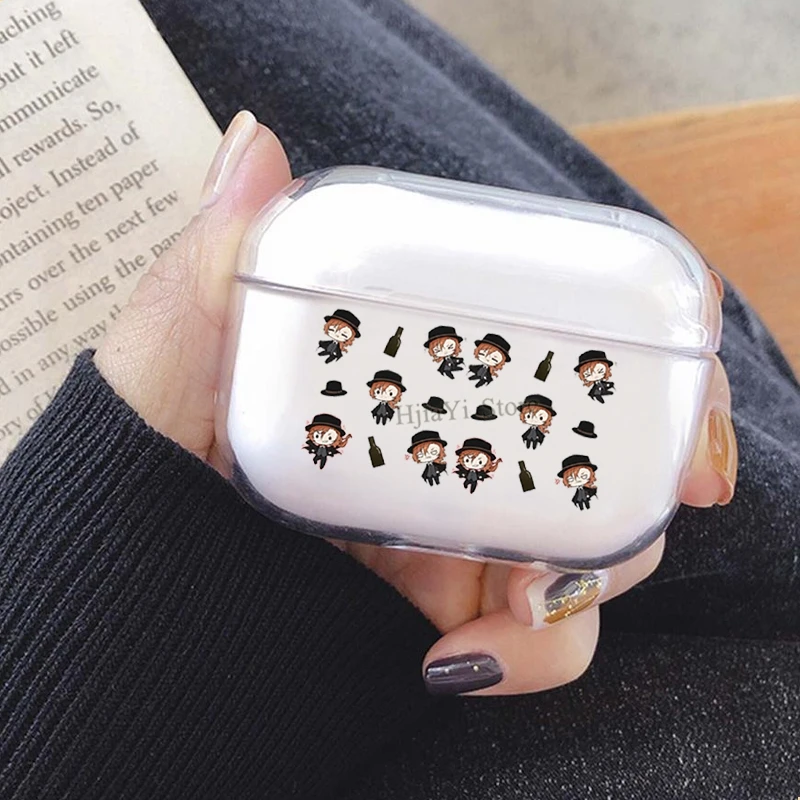 

Чехол для наушников Chuuya nakaхара, чехол из ТПУ для Airpods Pro, чехол для беспроводных наушников Airpods с Bluetooth, чехол для Air Pods Pro