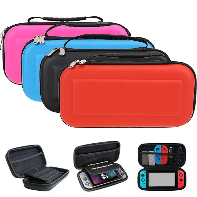 Luxury New Storage Bags For Nintendo Switch Mini Portable Travel Protective NS Waterproof Cases Cover Game AccessorieS | Электроника