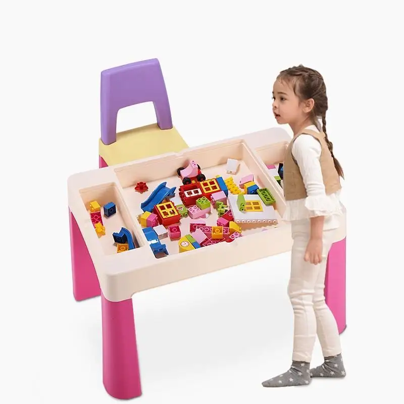И Pupitre Kindertisch Scrivania Bambini De Plastico игровой стол для детского сада| |