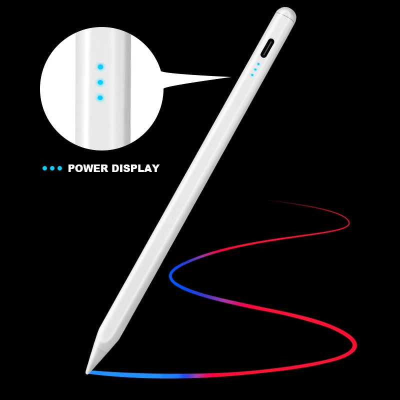 Для стилуса Apple Pencil 2 1 сенсорная ручка для ipad емкостная рисования Pro 11 12 9 Air 3 4th 2018