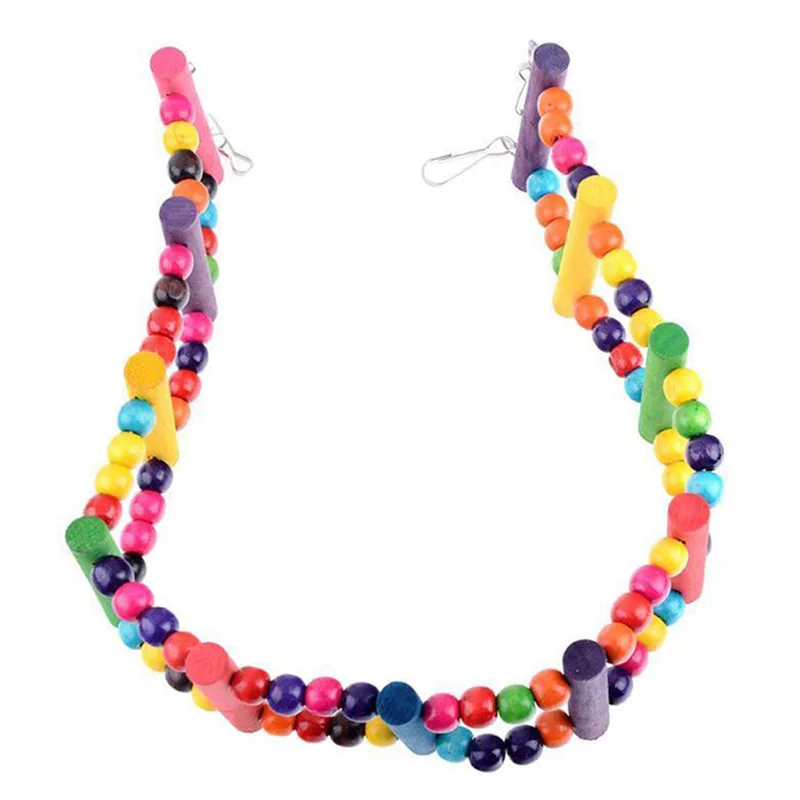 Попугай подъемная лестница деревянные разводной мост птичья клетка подвесная