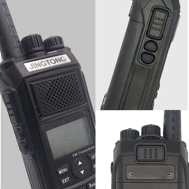 2 шт. JINGTONG JT 5988 12 Вт 4800 мАч рация любительская радиостанция Amador VHF UHF Ham CB Radio HF Transceiver
