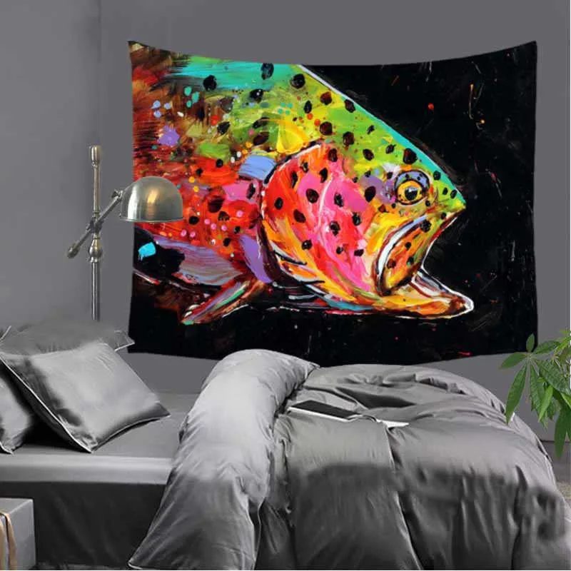 Гобелен дух приключений ЦИТАТА О рыбной черепахе тело осьминога дикой природы