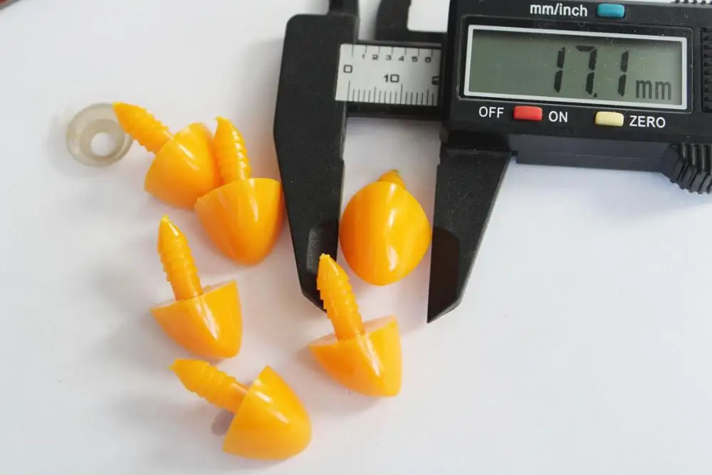 100 шт./лот 17x28 мм оранжевая Птица Животное Игрушка рот + мягкая шайба для diy plsh кукла