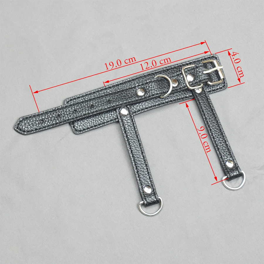 Кожаный растягиватель для мошонки Пояс верности бандаж пениса кольцо на пенис