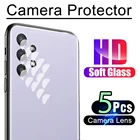 5 упаковок Защитное стекло для объектива камеры для Samsung A32 5G Galaxy A 32 A30 A30s A31 M30 M30s M31 M31s закаленная пленка