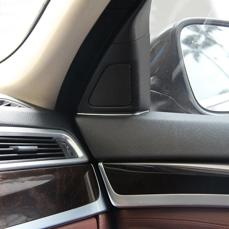 ABS автомобильный Стайлинг аудио динамик крышка отделка для BMW 5 серии 2011-2017Chrome