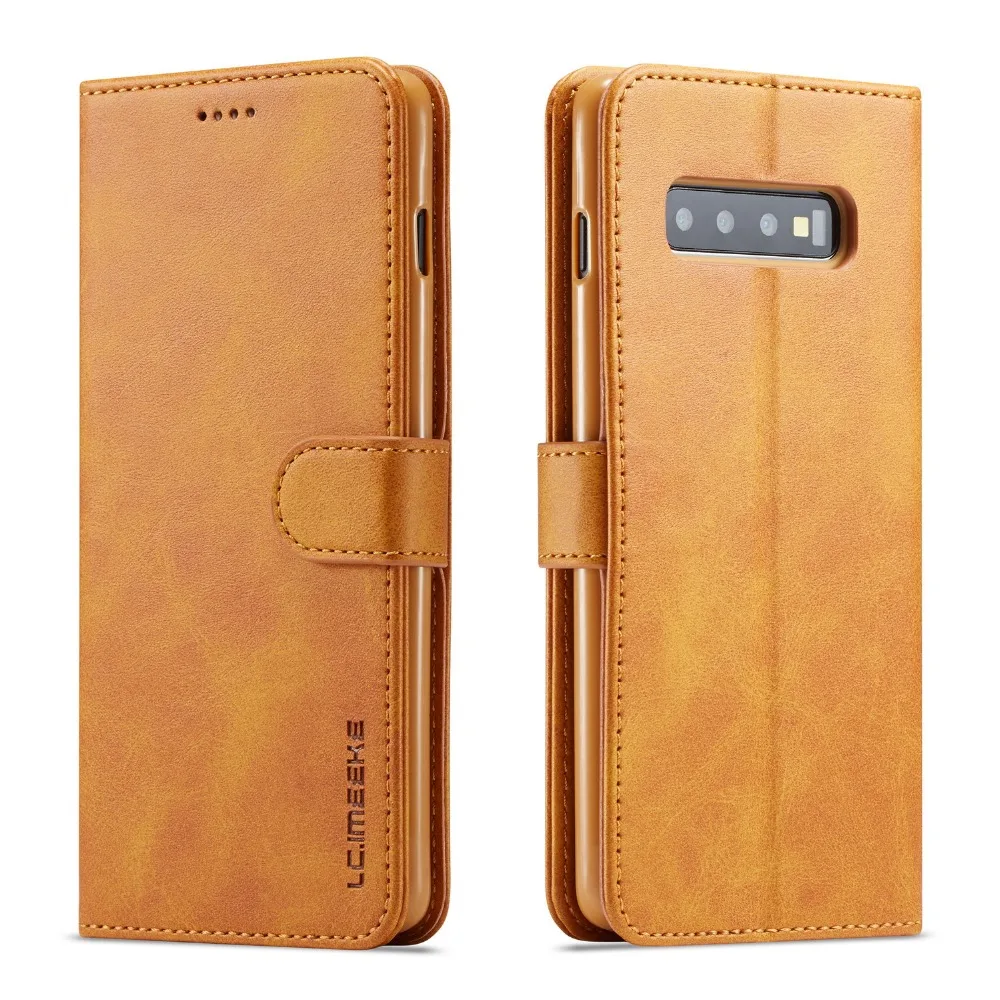 Кожаный чехол-книжка с бумажником для samsung Galaxy S11 S11E A51 A71 S10 Plus Note 8 9 10 Ретро чехол