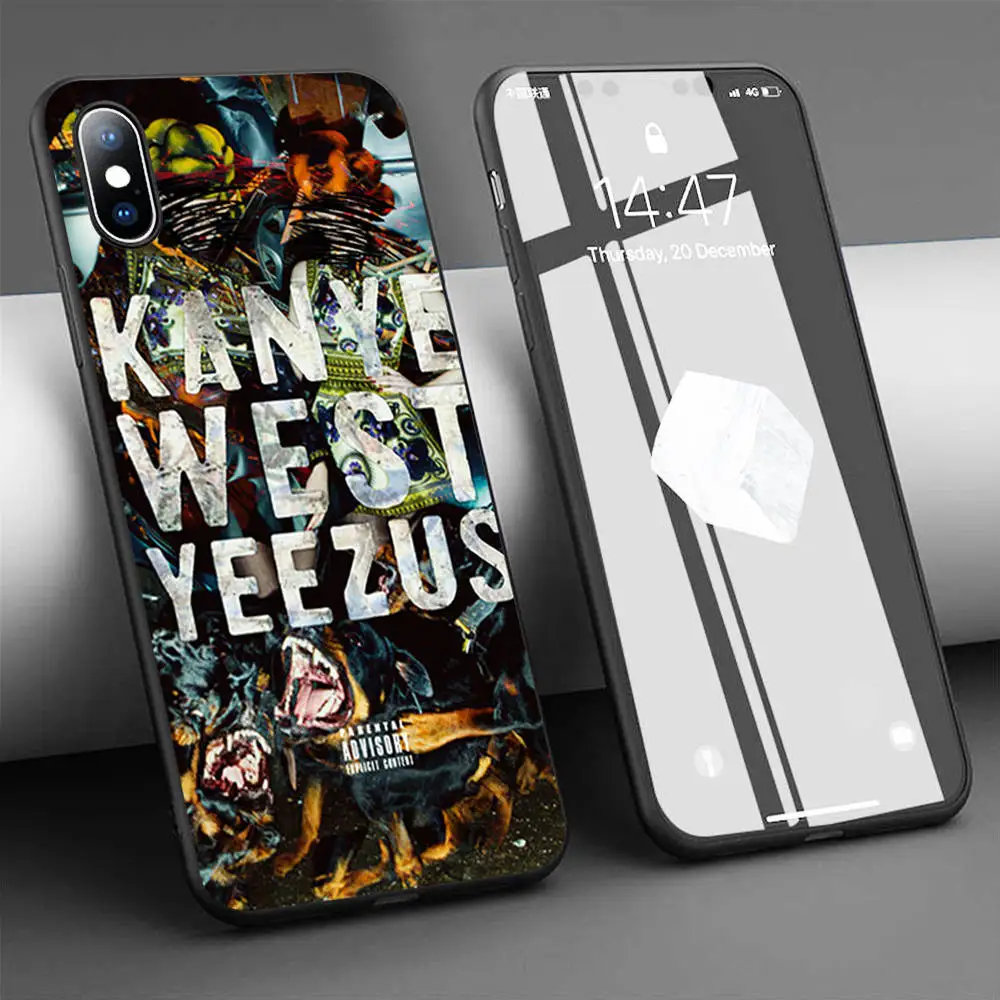 Чехол Kanye s Yeezus мягкий силиконовый чехол для телефона iPhone 11 Pro Max X 5S 6 6S XR XS 7 8 Plus |