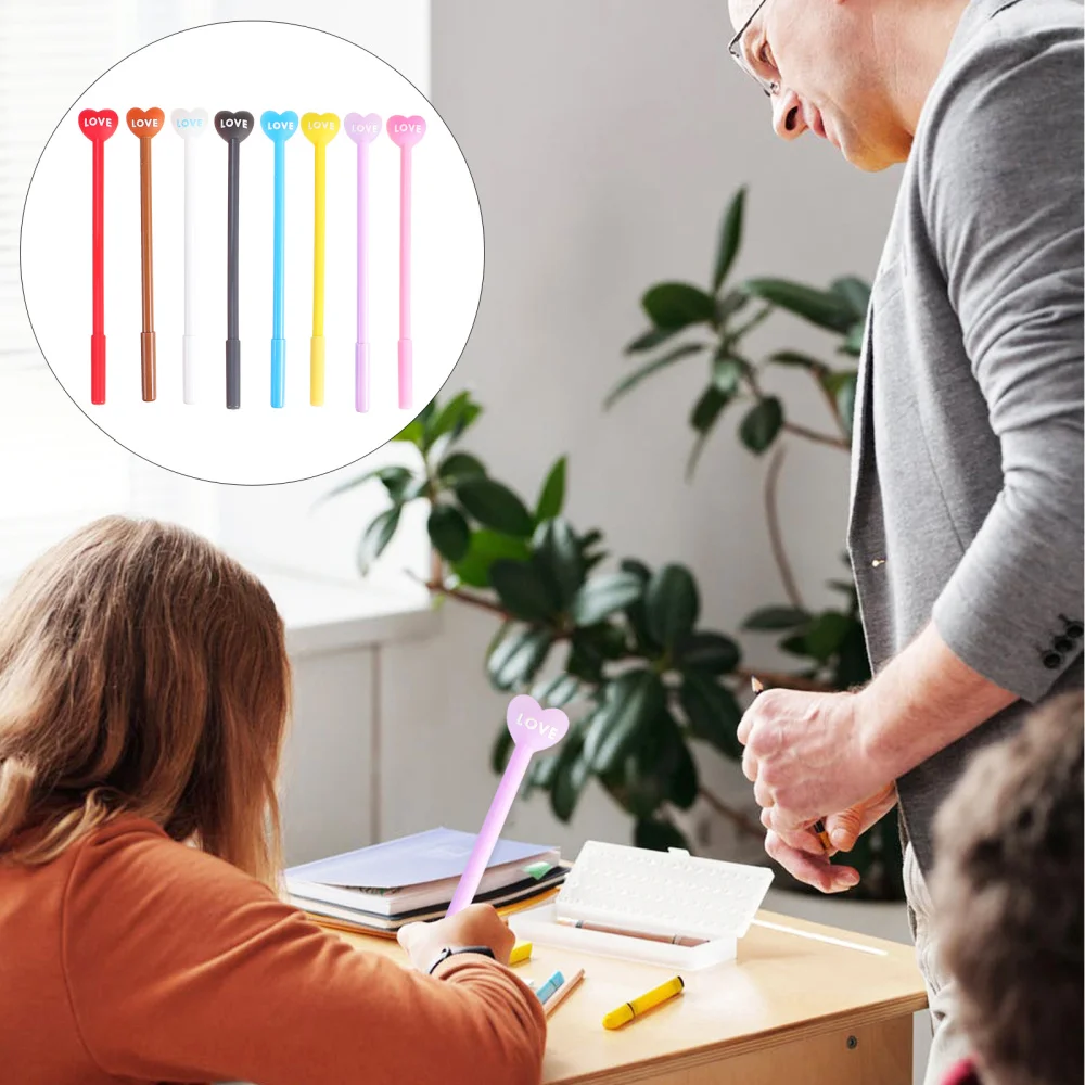

16PCS Cartoon Pen Office School Pen Lovely Pen (Random Color)