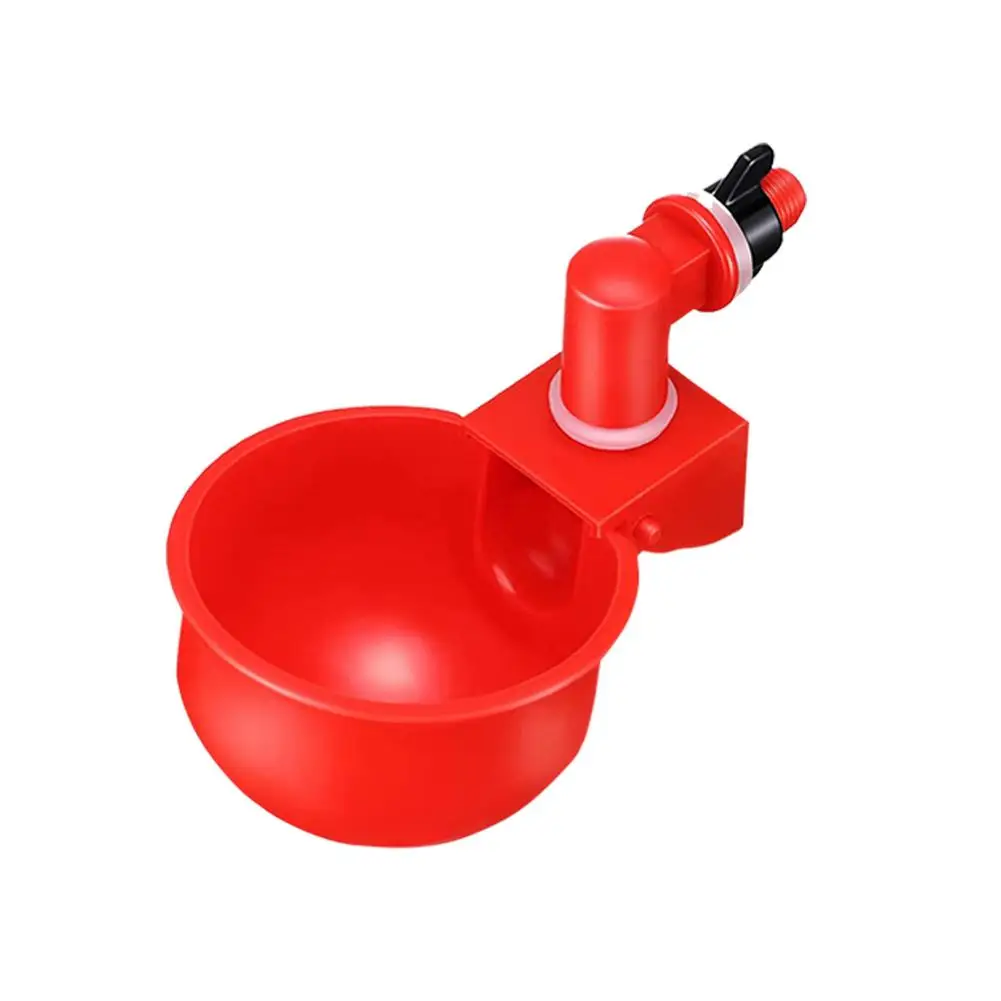 

Poultry Automatic Watering Cups Farm Plastic Waterer Hen Chicken Pigeon Feeder Chicken Watering Cups Breeding Drinking Fountain