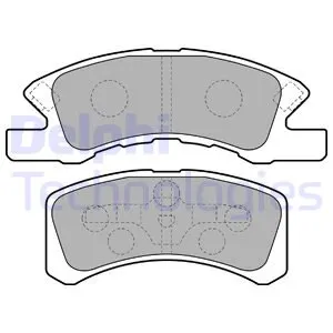 

DELPHI LP1918 BRAKE LINING ON 04 COURE 1.0
