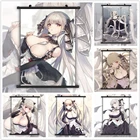 Аниме-постер на стену с мангой И свитком