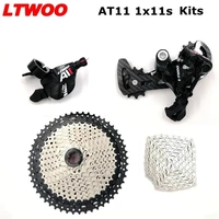 11s mtb groupset ltwoo at11 11 speed trigger shifter carbon rear derailleur k7 cassette 46t 50t 52t x11 chain for m7000 m8000