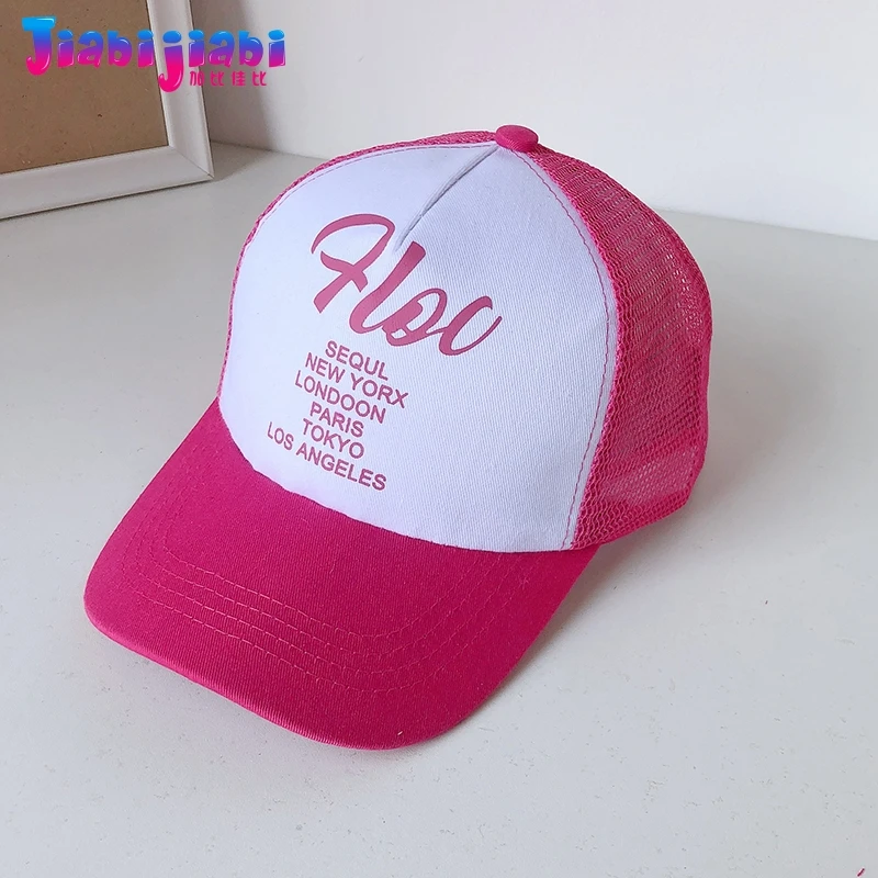 Летняя шляпа для детей козырек от солнца мальчиков бейсбольная кепка девочек