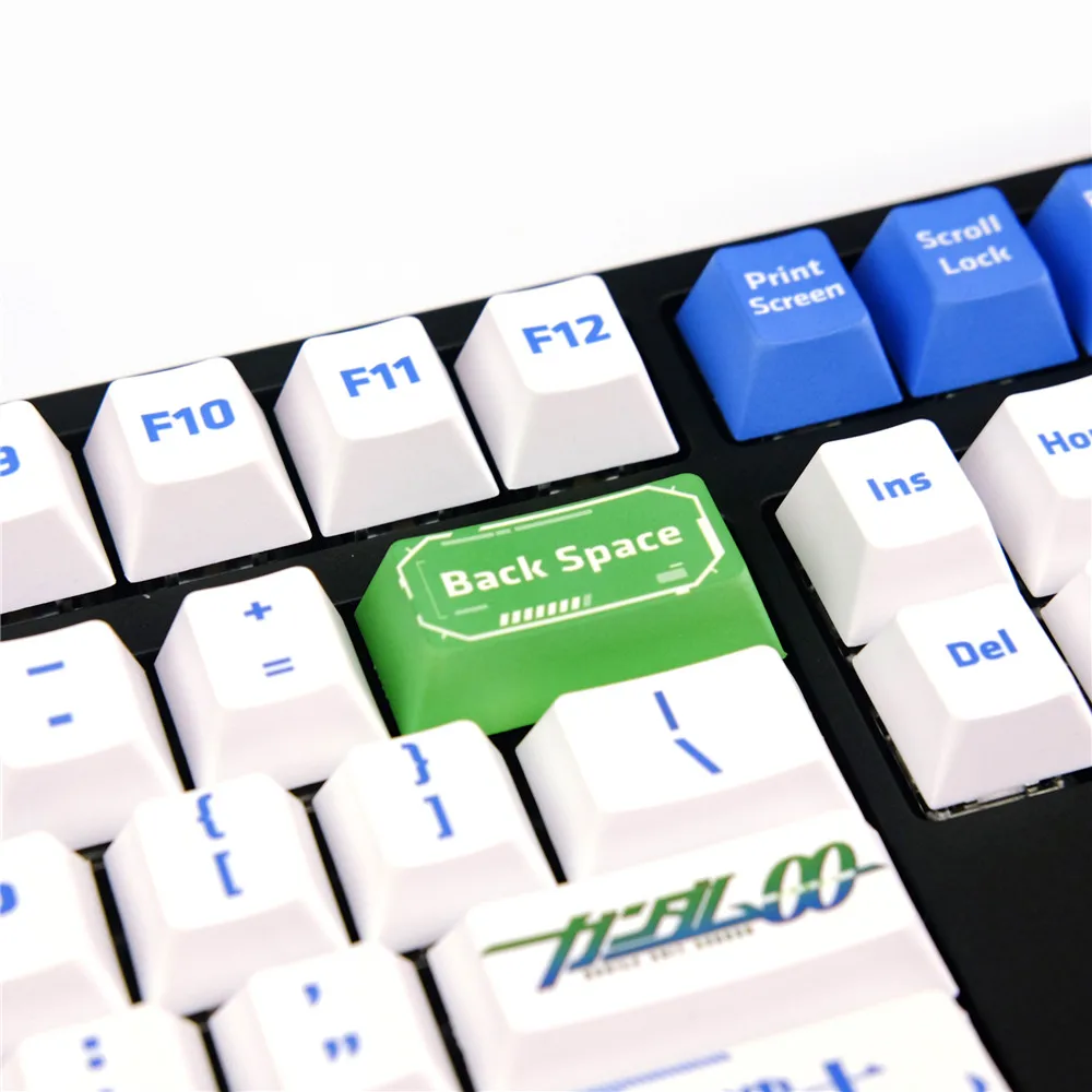 Колпачки для клавиш PBT Cherry Profile с 5 лицами сублимационные колпачки механической