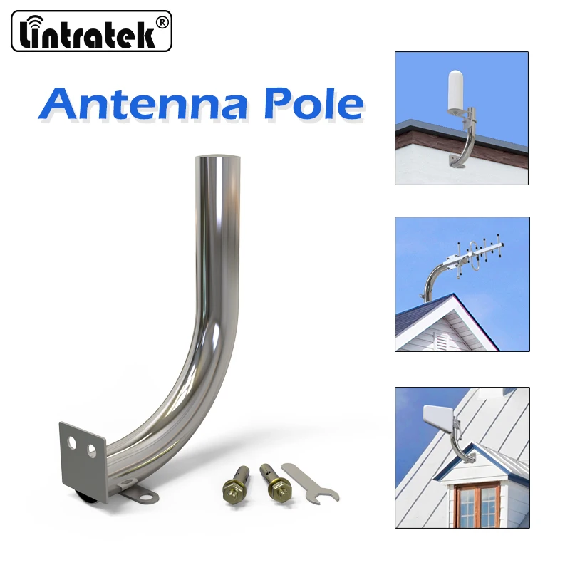 Antenna Pole Waterproof for 2G 3G 4G Outdoor antenna Mobile Phone Signal Booster Used Robust Stainless steel accessories