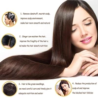 herbal ginger hair shampoo moisturizing anti dandruff scalp treatment solution