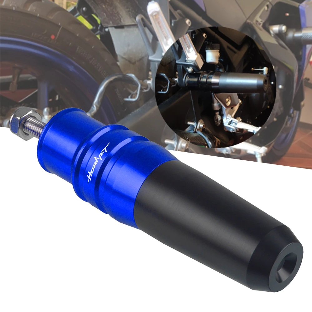 

Motorcycle CNC Aluminum Exhaust Sliders Crash Protector Frame Crash Pads With Logo For Honda CB600 Hornet 600 900 Accessories