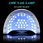 SUNX5 Max высокое Мощность 1207236 Вт Светодиодная лампа для сушки ногтей 3618 светодиодов УФ лед лампа для сушки Гель-лак таймер автоматического Сенсор Маникюрный Инструмент