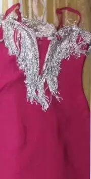 Rose Pink Новинка, летнее сексуальное шикарное платье без рукавов с кисточками синего, розового, желтого и красного цветов, вечерние платья знаменитостей, женские бандажные платья оптом - Цвет: Rose Pink