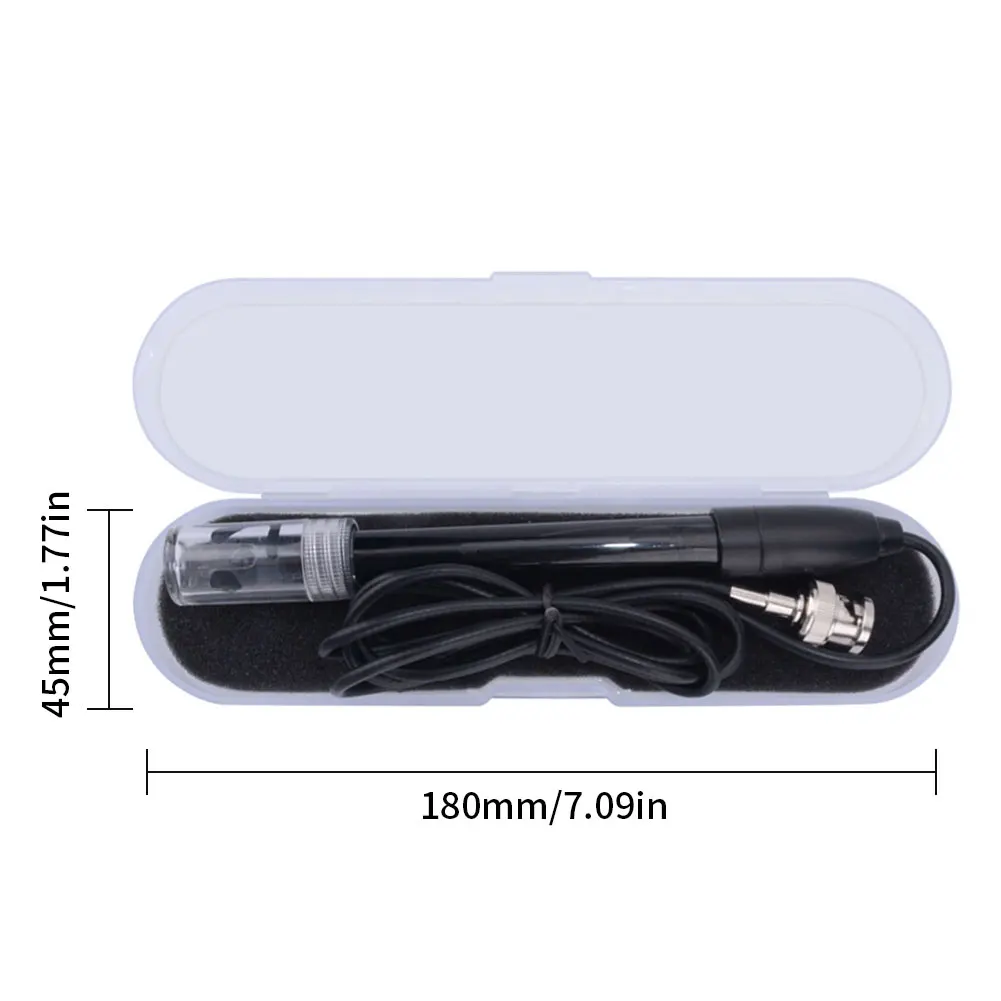 PH-201 Replacement Probe Aquarium Hydroponic Laboratory Plant Pool Spa Electrode Ph Meter Potential Test BNC Q9 Connector | Инструменты