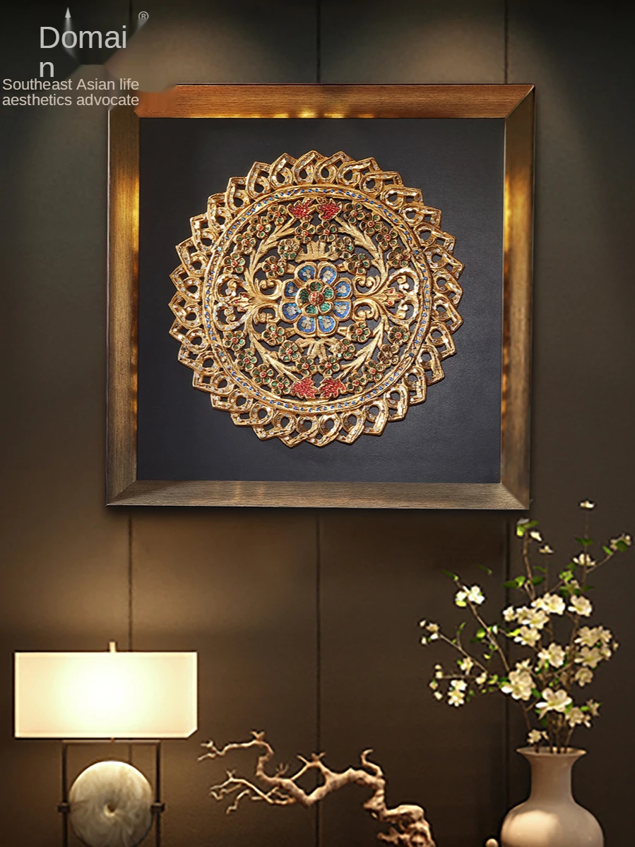 

Entrance Painting Wood Carving Living Room Sofa Background Wall Mural Bedroom Restaurant Paintings