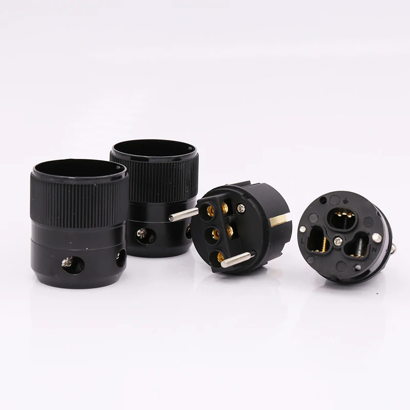 Пара 24-каратное Золотое напыление (версия ЕС штепсель постоянного тока Мощность