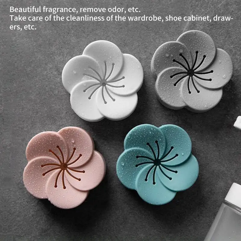 В форме цветка свежая коробка для воздуха автомобильный очиститель унитаза