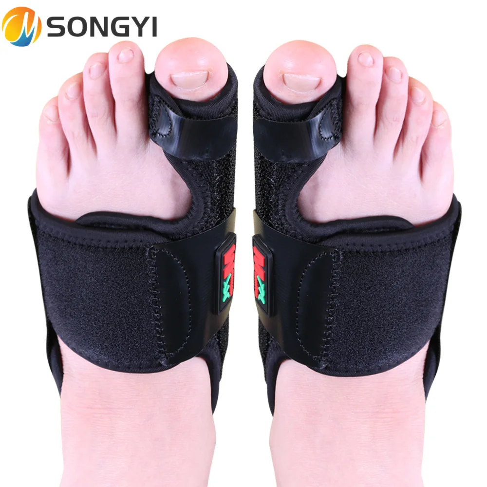 

SONGYI 1 Pair Bunion Gel Sleeve Hallux Valgus Device Foot Pain Relieve Foot Care Heels Insoles Orthotics Big Toe Correction S68