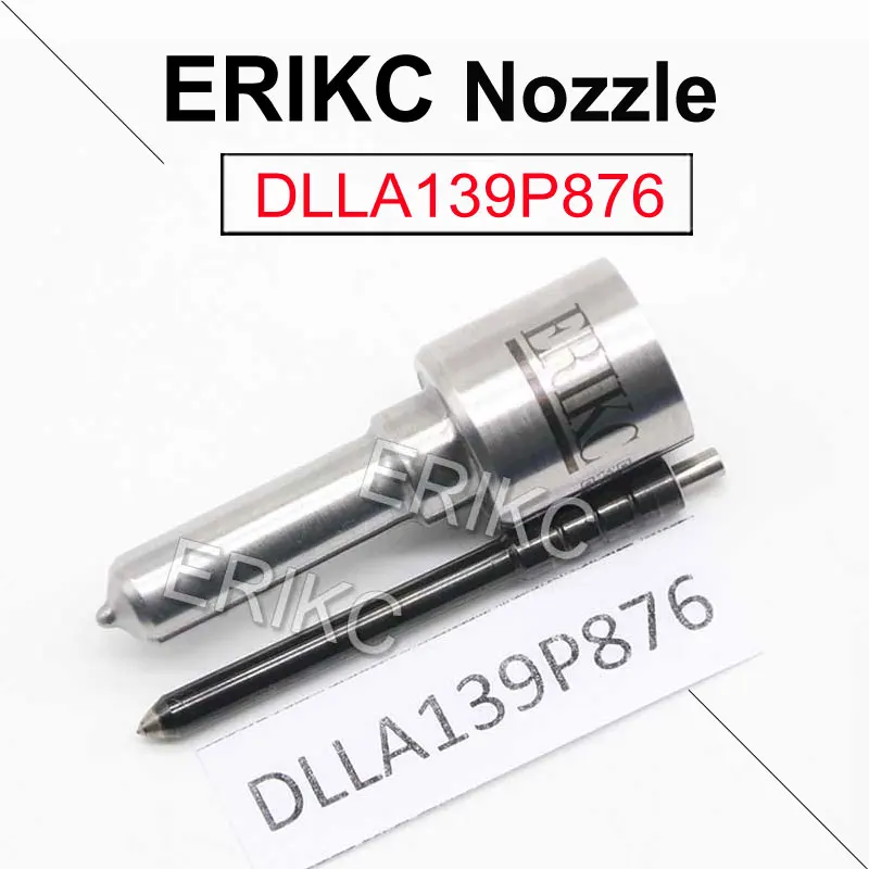 

ERIKC DLLA139P876 Common Rail Spare Parts Nozzle DLLA 139 P 876 Diesel Injector Oil Nozzle Tip for Denso Sprayer