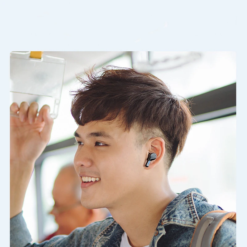 

Noise Reduction Wireless Bluetooth Earphones Touch Control Stereo Cordless Headset With Charging Box TWS Earbuds