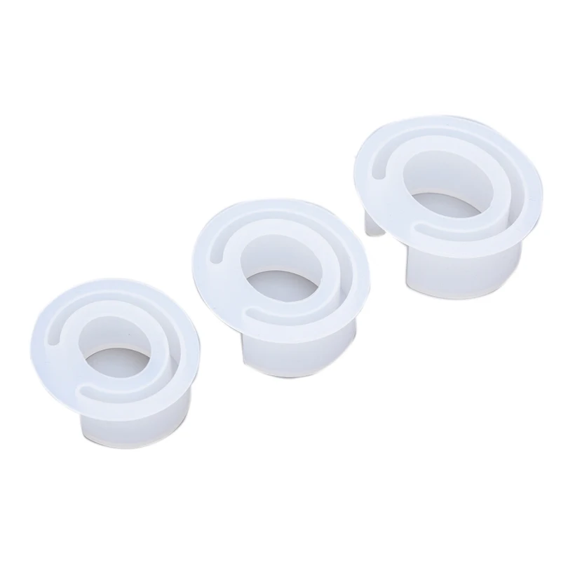 Фото Clear Silicone Egg Shaped Bracelet Mould For Epoxy Resin Real Flower DIY Mold Open Design Bangle Mould Resin Molds №4