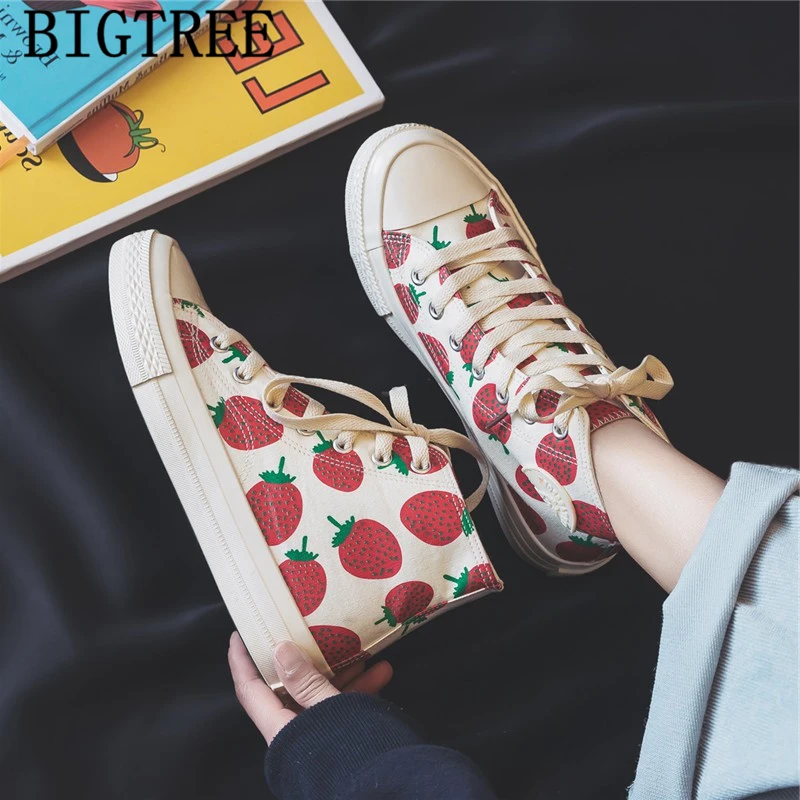 Кеды женские холщовые кроссовки с вулканизированной подошвой повседневная