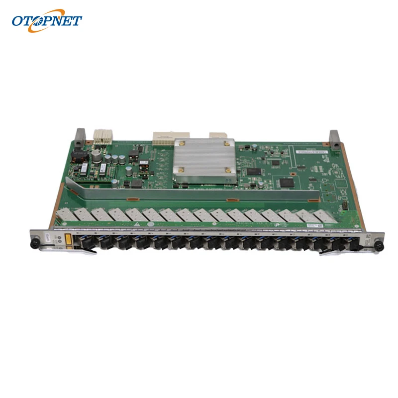 

Huawei 16 Port Gpon GPFD Olt Service Board with B+C+C++ Modul SFP for OLT MA5680T MA5683T MA5603T MA5608T