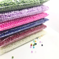 6mm imitation pearl beads diy perforated manual beading simulation decorative plastic fake pearl beads jewelry accessories