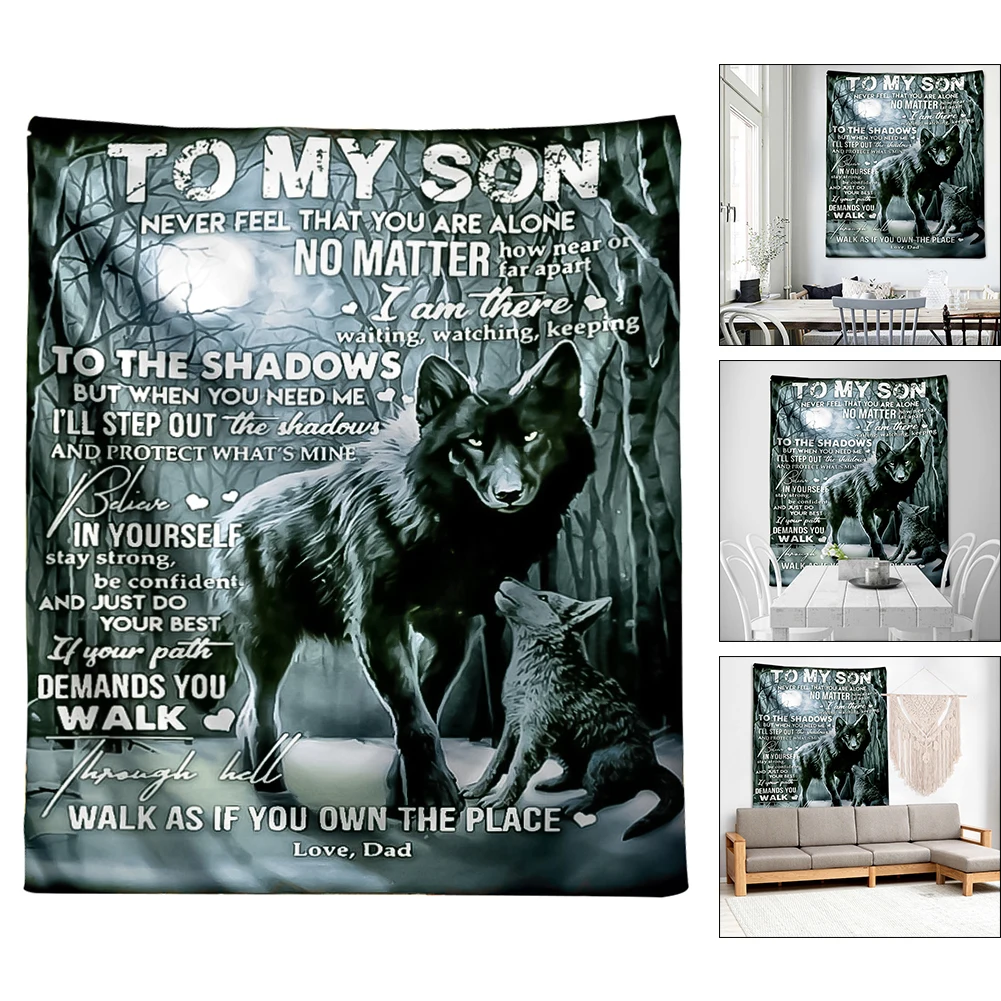 

Flannel Throw Blanket Letter Printed Blanket Quilts Air Mail 3d Print Keep Warm Sofa Child Blanket Home Textiles Dreamlike Gift