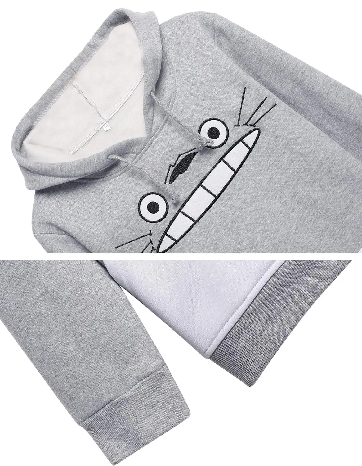 HKSNG толстовки для взрослых высокого качества с мультяшным животным Тоторо