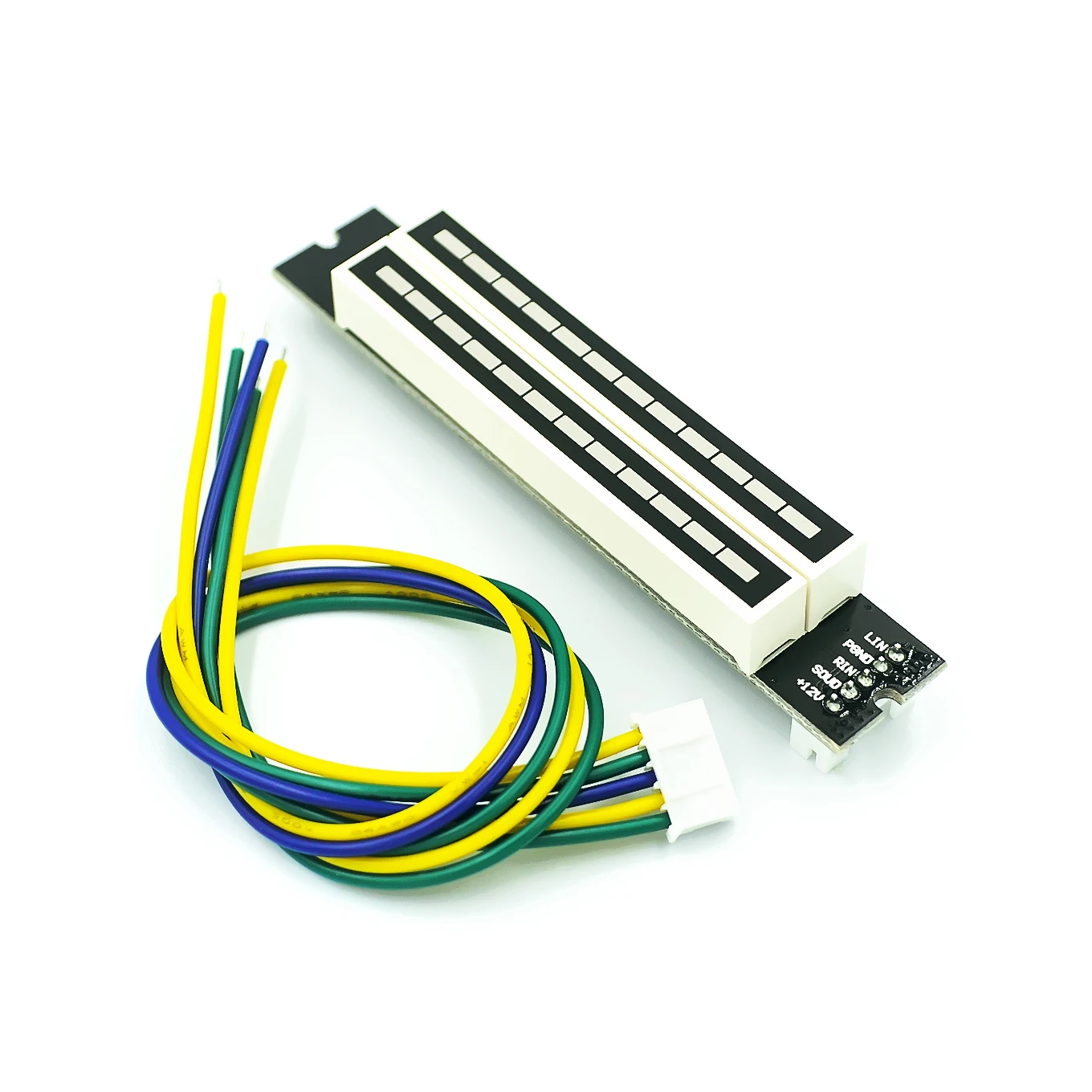 Двойной мини-индикатор 12 уровней плата стереоусилителя регулируемая световая