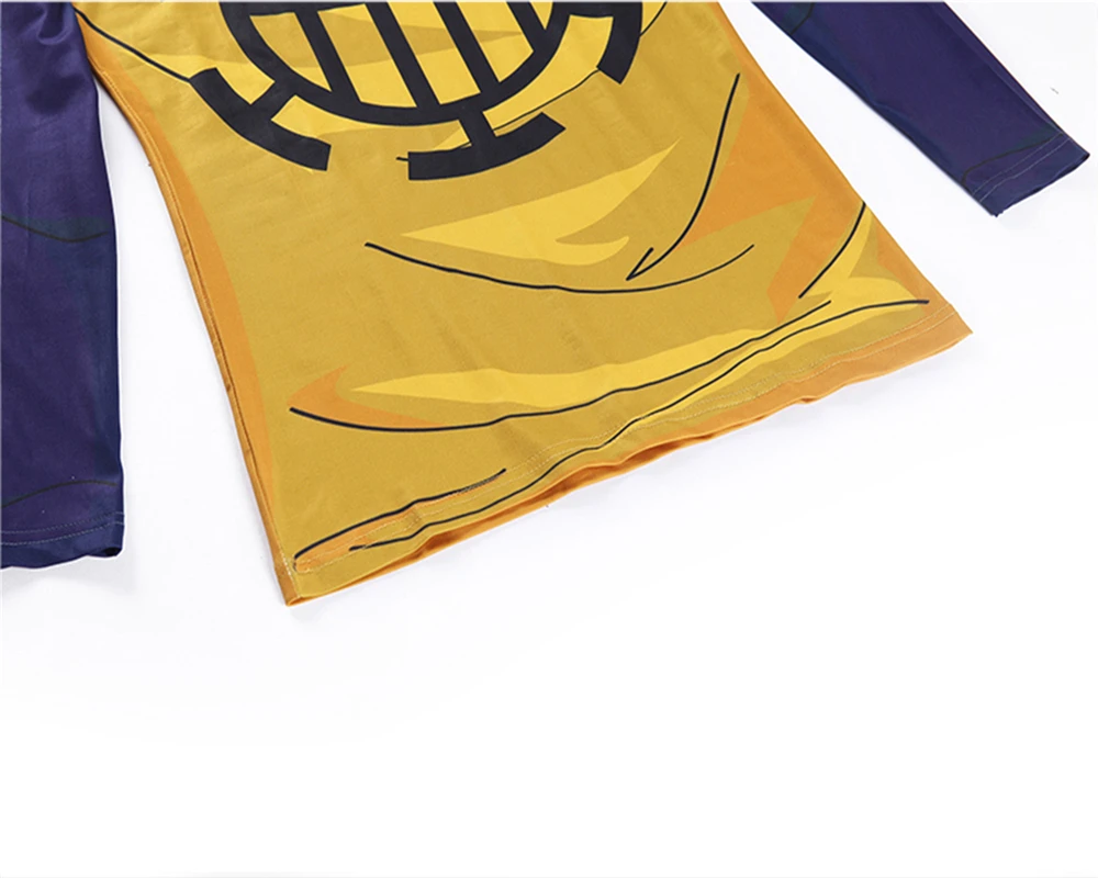 Новый костюм аниме для косплея одежда фитнеса Весенняя новая футболка Мужская