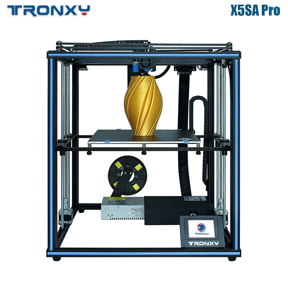 Billig TRONXY X5SA Pro Industrielle 3D Drucker Ultra Silent Motherboard Titan Extruder Automatisch Nivellierung Mit Industrie