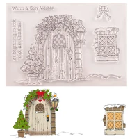clear stamp for scrapbooking transparent stamps silicone rubber stamps for card making diy photo album decor christams house