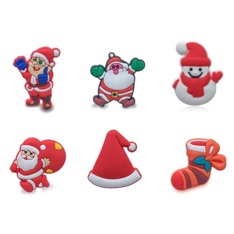 Xmas mix50pcs 50 шт./лот Мики Мстители обувь талисманы Алфавит пряжки подходят группы браслет КРОК талисманы JIBZ единороги кнопки для обуви Дети Рождественский подарок - Цвет: Xmas mix50pcs