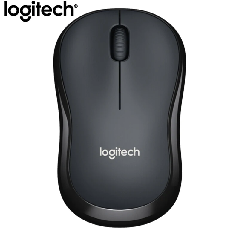 Беспроводная Бесшумная мышь logitech M220, игровой компьютер, usb-приемник с 2,4 ГГц, Высококачественная оптическая эргономичная мышь для дома и офиса