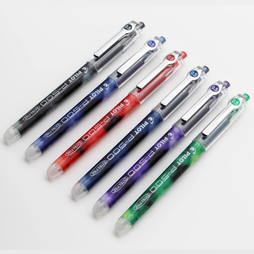 

Pilot P-500 0.5mm gel pen Stationert writing supplies 5pcs/lot Made in Japan